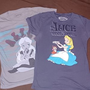 Disney Alice in wonderland shirts